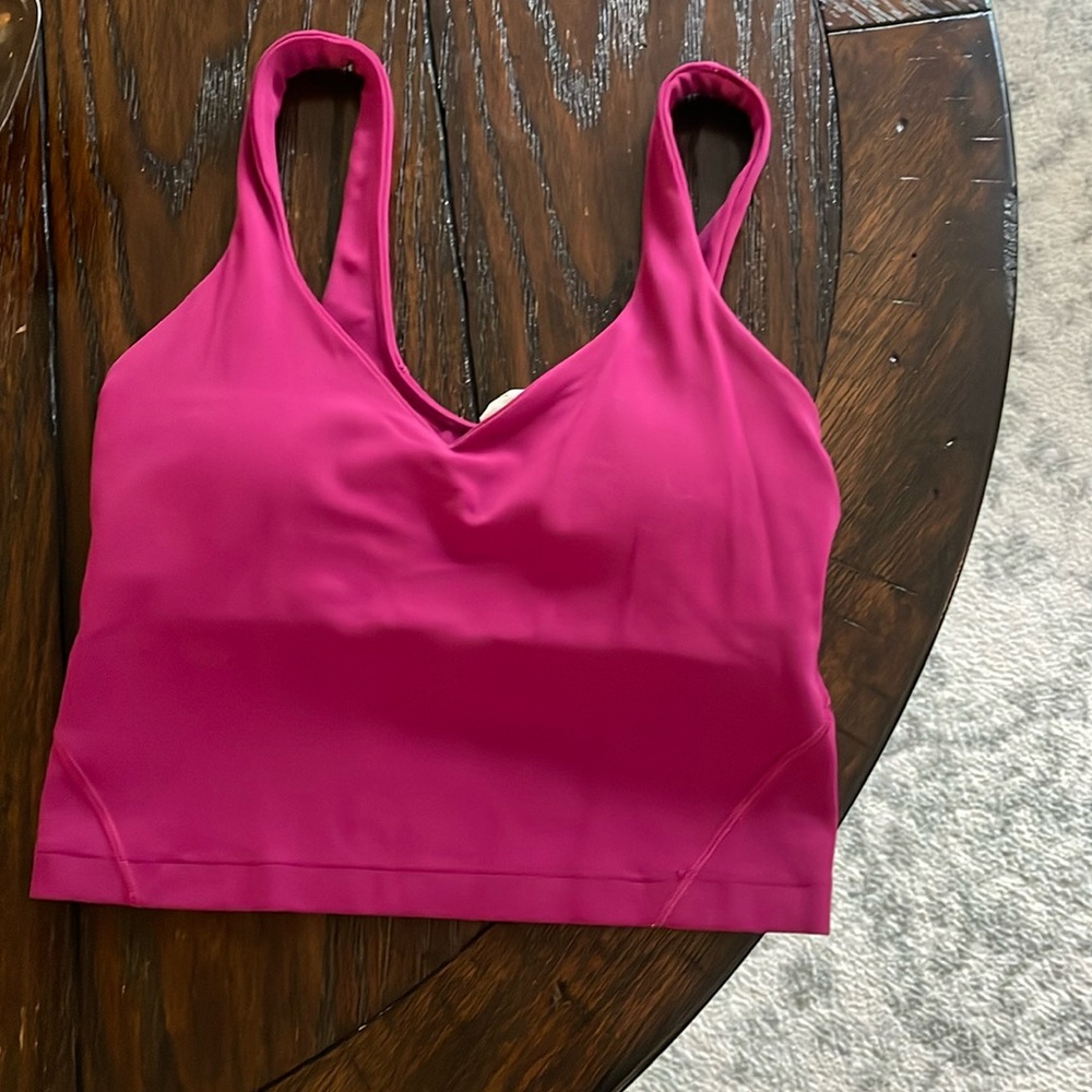 Lululemon align tank size 2 magenta purple